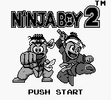 Ninja Boy 2 (USA, Europe) Title Screen